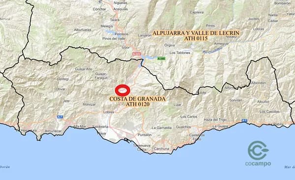 Finca agrícola de 5,68 ha en venta en Granada