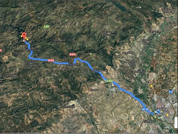 Finca cinegética de 310 ha en venta en Sevilla