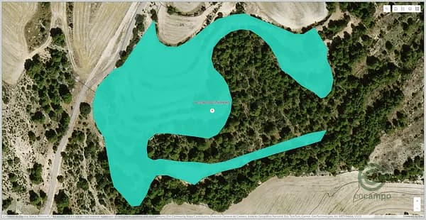 Finca rústica de 2,41 ha en venta en Ginebrosa, Teruel