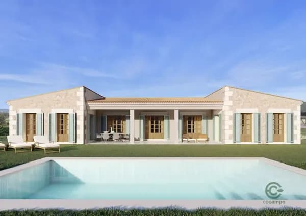 Finca agrícola de 1,58 ha en venta en Campos, Mallorca