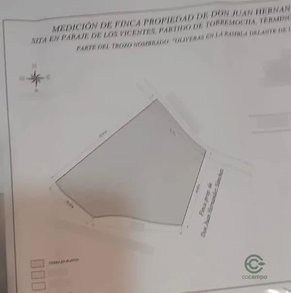 Finca rústica de 0,304 ha en venta en Librilla, Murcia