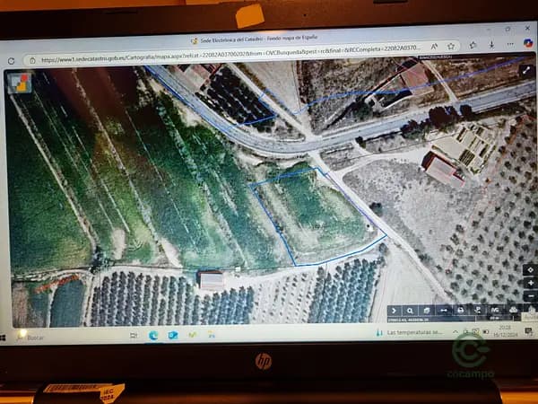 Finca rústica de 0,23 ha en venta en Huesca