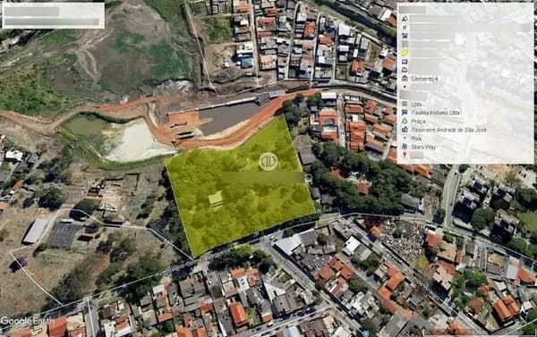 Terra urbana de 2,3885 ha para venda em Minas gerais