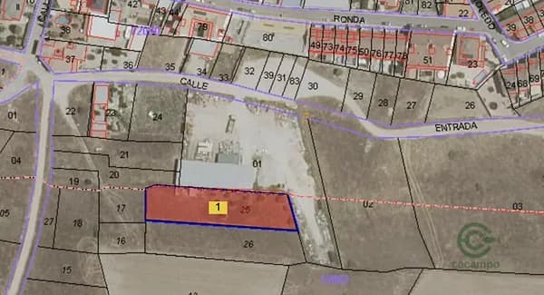 Finca agrícola de 0,144 ha en venta en Toledo