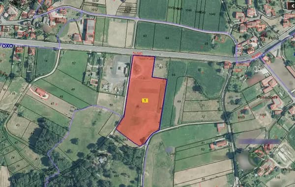 Finca rústica de 1,56 ha en venta en Pontevedra