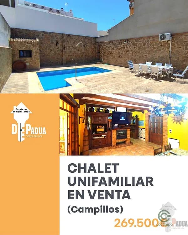 Casa de 0,032 ha en venta en Campillos, Málaga