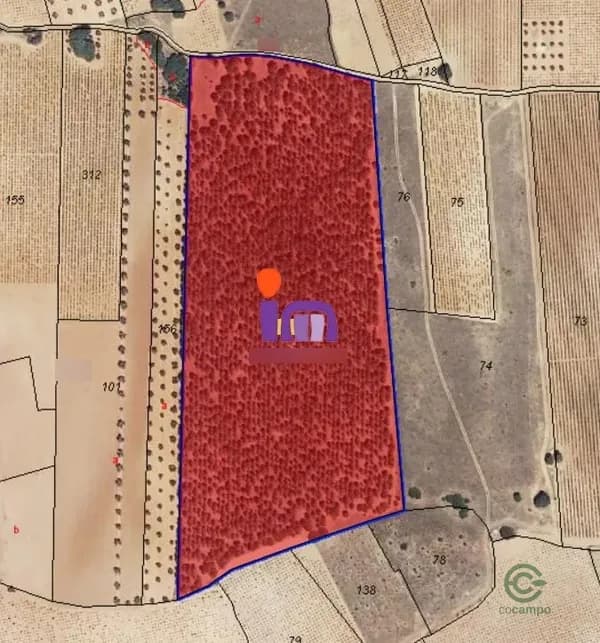 Finca forestal de 6,96 ha en venta en Valdepenas, Ciudad real