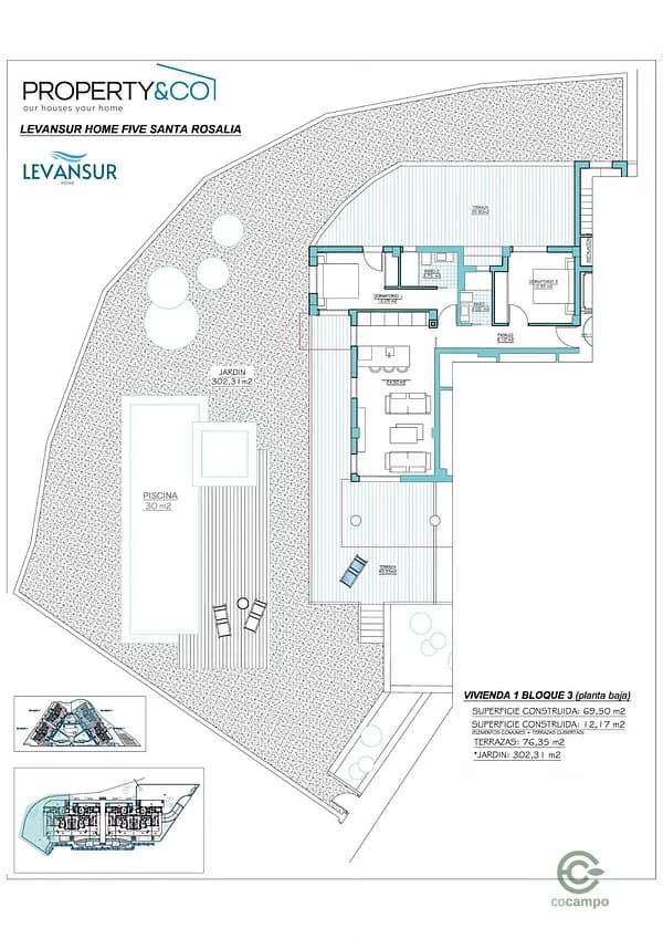 Casa de 0,0302 ha en venta en Torre - pacheco, Murcia