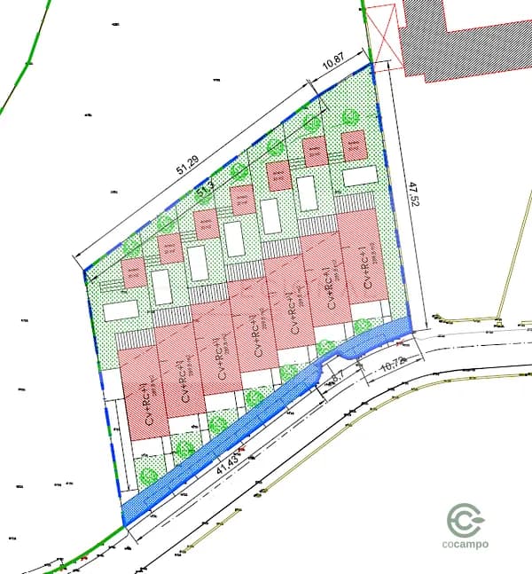 Terreno urbano de 0,6 ha en venta en Foz do sousa e covelo, Porto