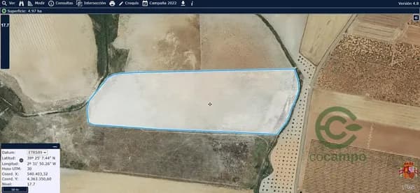 Finca rústica de 4 ha en venta en Cuenca