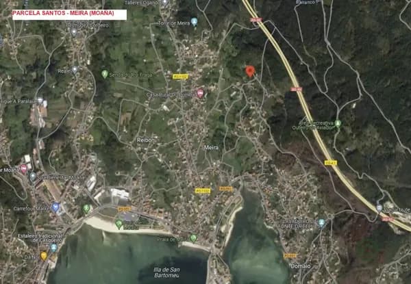 Finca rústica de 0,25 ha en venta en Pontevedra