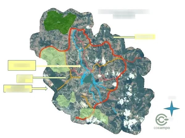 Terra urbana de 5,27 ha para venda em Minas gerais