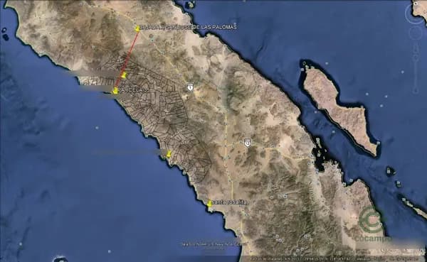 Finca de recreo de 129 ha en venta en Baja california sur