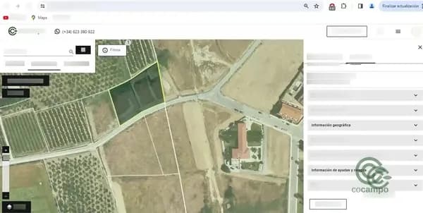 Finca agrícola de 0,75 ha en venta en Lérida