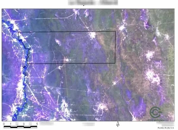 Finca rústica de 3033 ha en venta en Santiago del estero