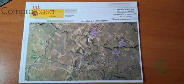 Finca rústica de 0,364 ha en venta en Espirdo, Segovia