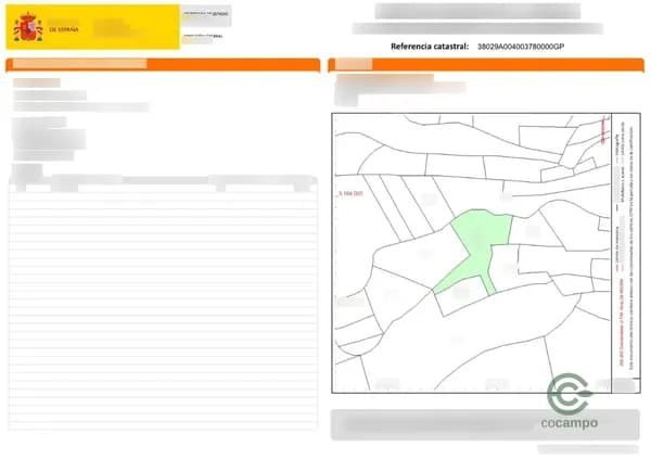 Finca rústica de 0,2573 ha en venta en Puntagorda, Santa cruz de tenerife