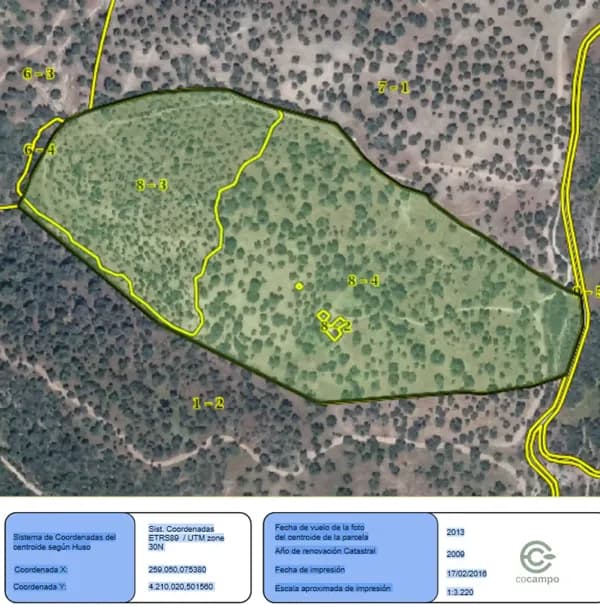 Finca agrícola de 12 ha en venta en Sevilla