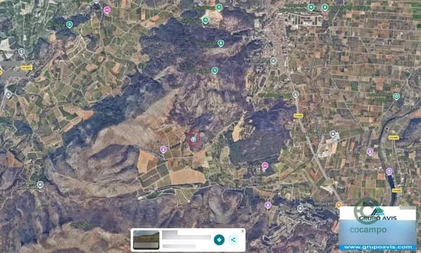 Finca rústica de 0,1246 ha en venta en Ador, Valencia