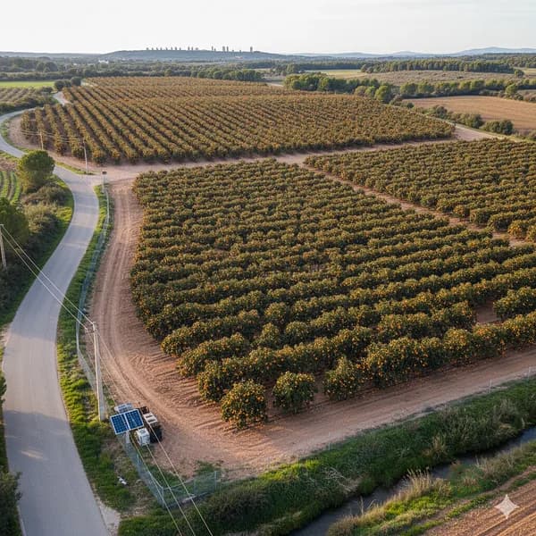 Finca agrícola de 3,88 ha en venta en Valencia