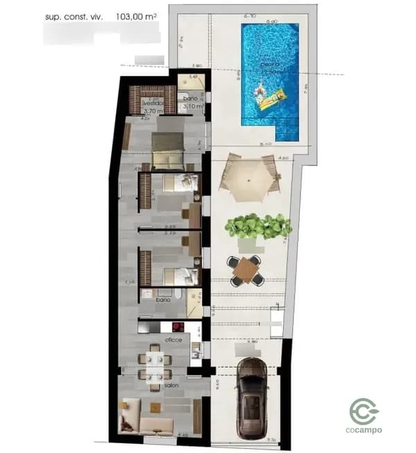 House of 0,0213 ha for sale in Ciudad real