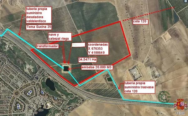 Finca rústica de 35,77 ha en venta en Murcia