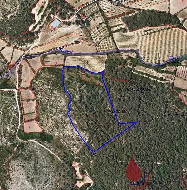 Finca rústica de 3,2957 ha en venta en Tarragona