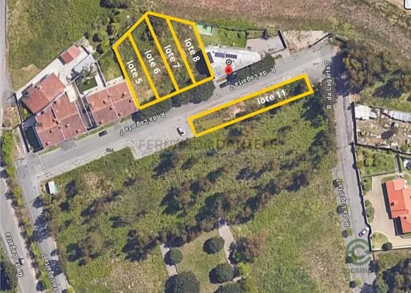 Terreno urbano de 0,149 ha en venta en Espinho, Aveiro