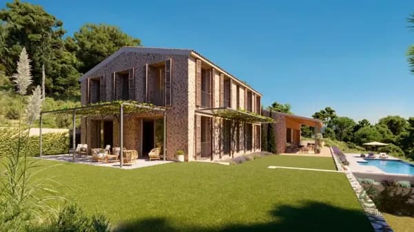 Finca rústica de 3,41 ha en venta en Santa maria del camí, Mallorca