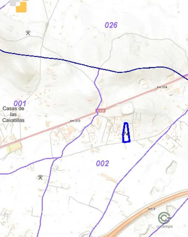 Finca agrícola de 1,828 ha en venta en Ciudad real
