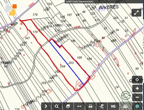 Finca rústica de 1,28 ha en venta en Tarragona