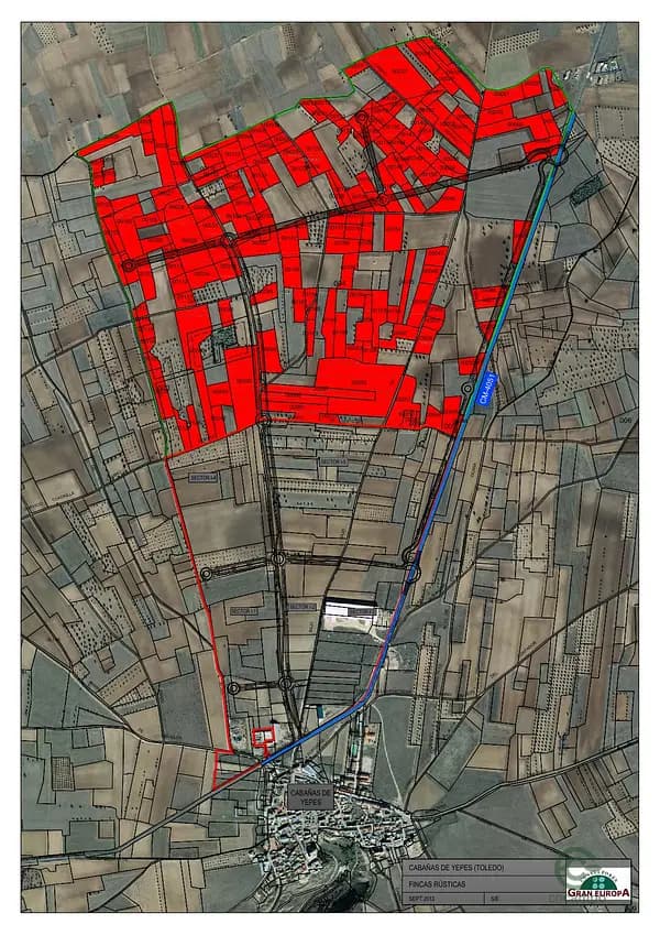 Finca agrícola de 72,1 ha en venta en Toledo