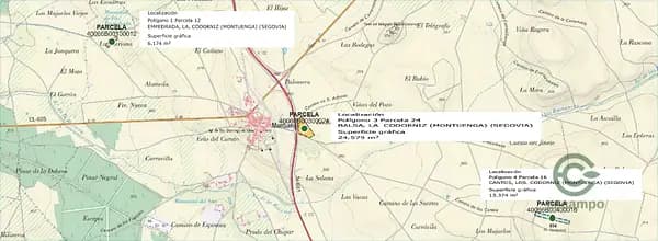 Finca agrícola de 4,4127 ha en venta en Segovia