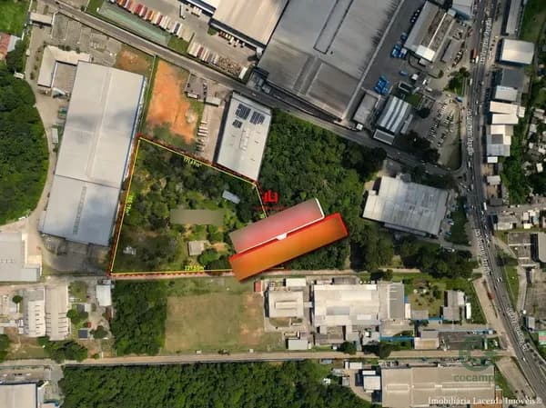 Terreno industrial de 2,77 ha para venda em Amazonas
