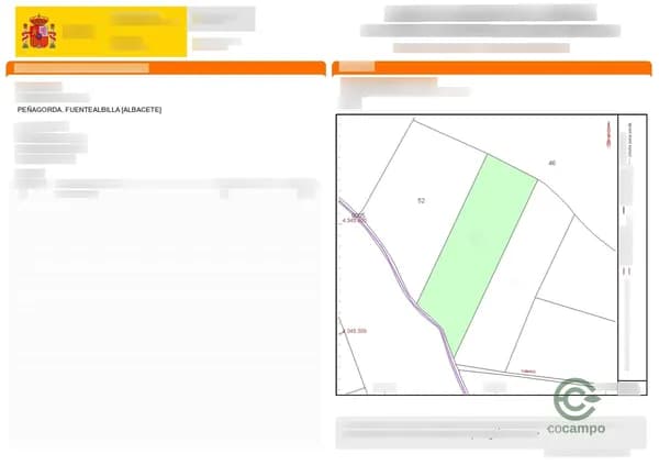 Finca agrícola de 0,8221 ha en venta en Fuentealbilla, Albacete