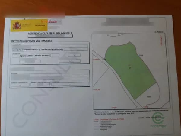 Finca agrícola de 1,691 ha en venta en Losana del piron, Segovia