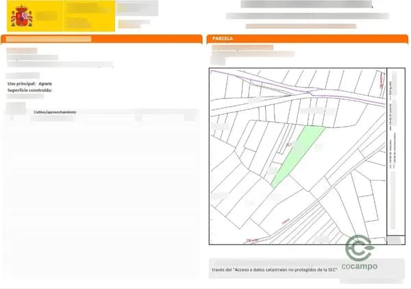 Finca agrícola de 0,19 ha en venta en Santovenia de la valdoncina, Leon