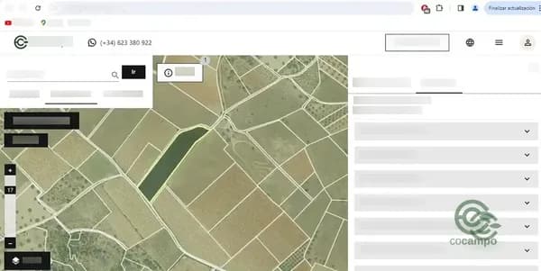 Finca agrícola de 6,31 ha en venta en Valencia