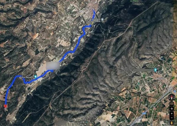 Finca rústica de 0,7288 ha en venta en Enguera, Valencia