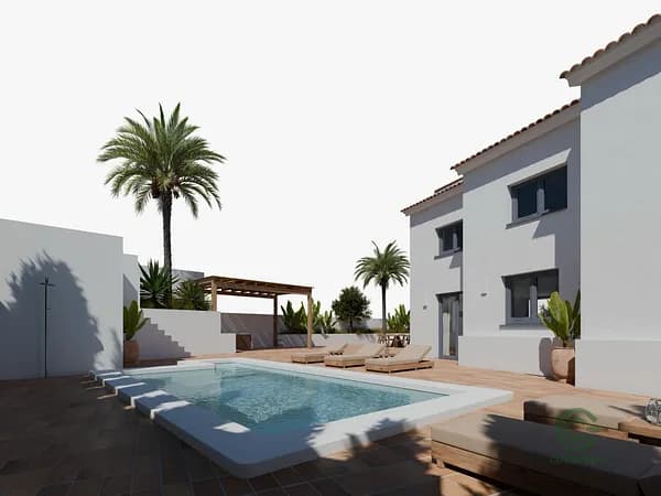 Finca rústica de 0,0662 ha en venta en Moraira, Alicante