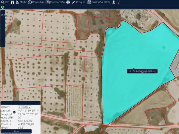 Cómo buscar polígono y parcela en SIGPAC