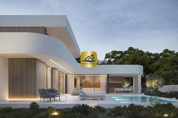 Casa de 0,1048 ha en venta en Moraira, Alicante