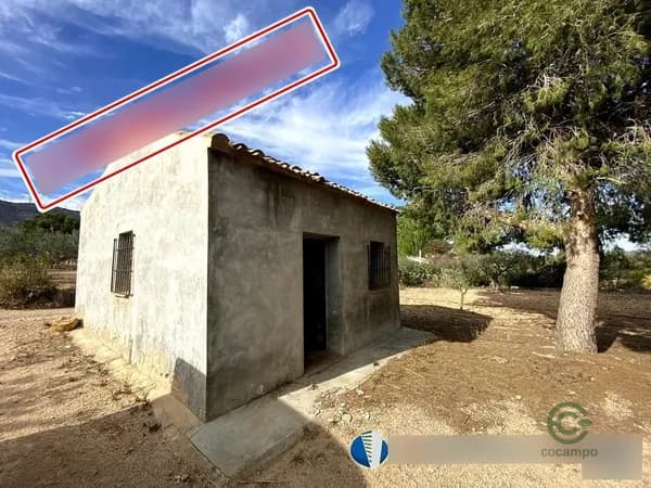 Finca rústica de 0,9405 ha en venta en Caudete, Albacete