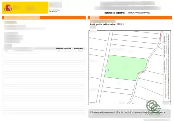 Finca rústica de 1,39 ha en venta en Santurde de rioja, La rioja