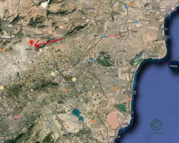 Finca rústica de 0,1 ha en venta en Abanilla, Murcia