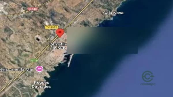 Finca agrícola de 0,1236 ha en venta en L'ametlla de mar, Tarragona