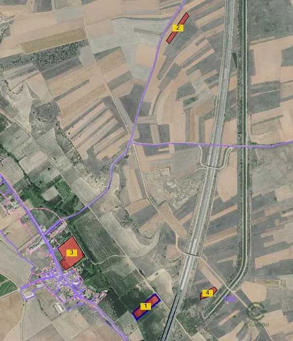Finca agrícola de 2,88 ha en venta en León