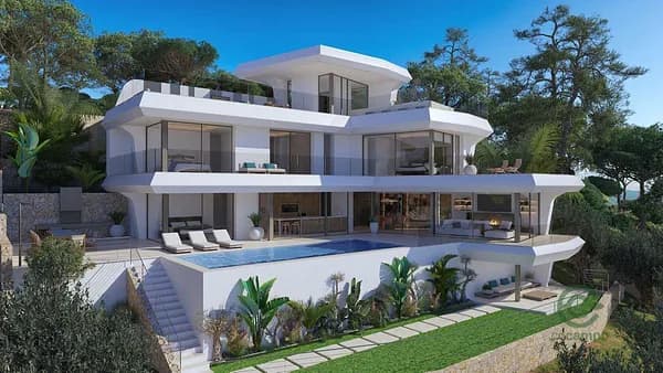 Casa de 0,1383 ha en venta en Altea, Alicante