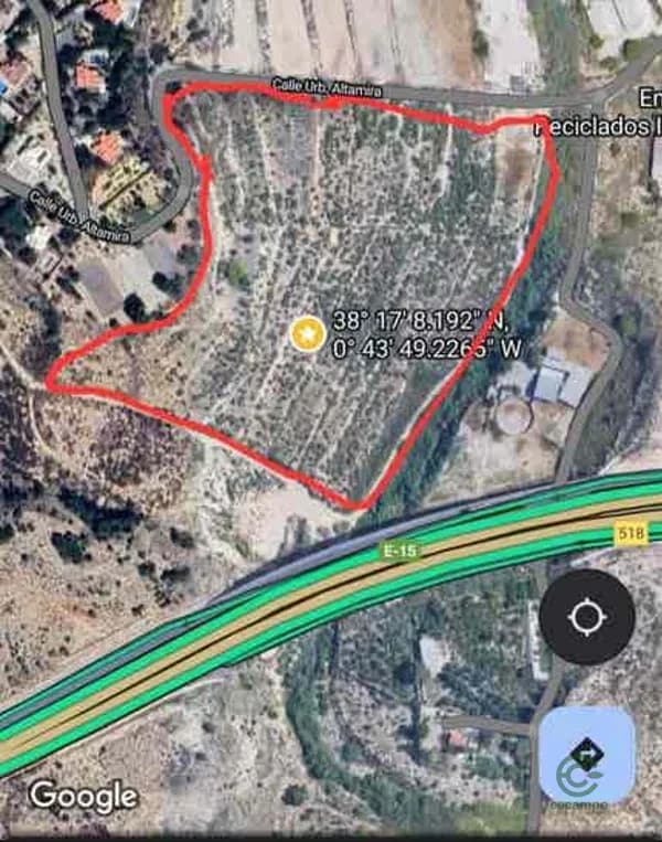 Finca rústica de 4,6738 ha en venta en Elche/elx, Alicante