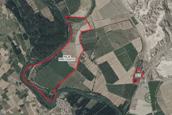 Finca agrícola de 89 ha en venta en Zaragoza